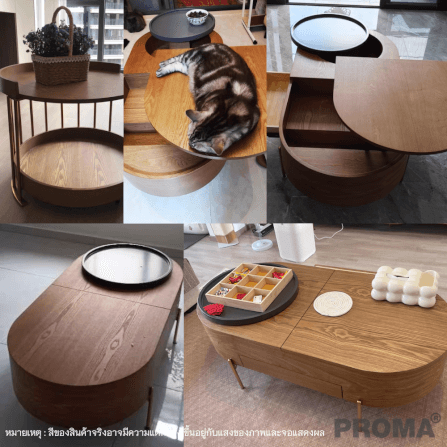 [Pre-order] โต๊ะกลาง Proma-CTB-41-01 สีน้ำตาล_3